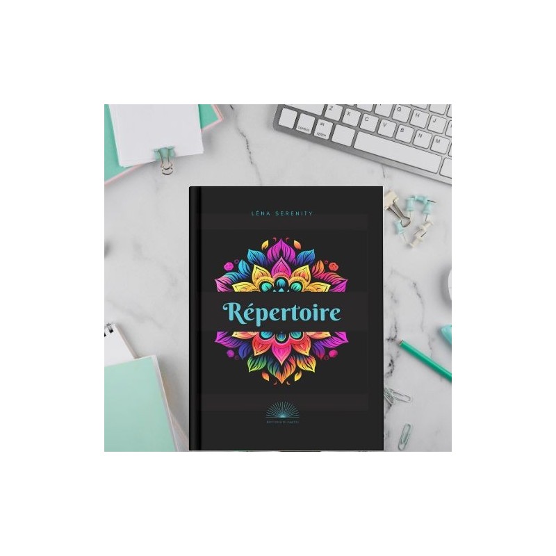 Annuaire téléphonique - Répertoire - Carnet d adresses avec mandala à colorier - classement alphabétique Annuaire téléphonique - Répertoire - Carnet d adresses avec mandala à colorier - classement alphabétique