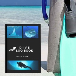 Dive Log Book / diving logbook for PADI divers / carnet de plongée pour plongeurs PADI / carnet en anglais / 140 plongées
