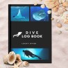 PADI open water Diving logbook / PADI advanced Diving logbook  / scuba diver / carnet de plongée en anglais