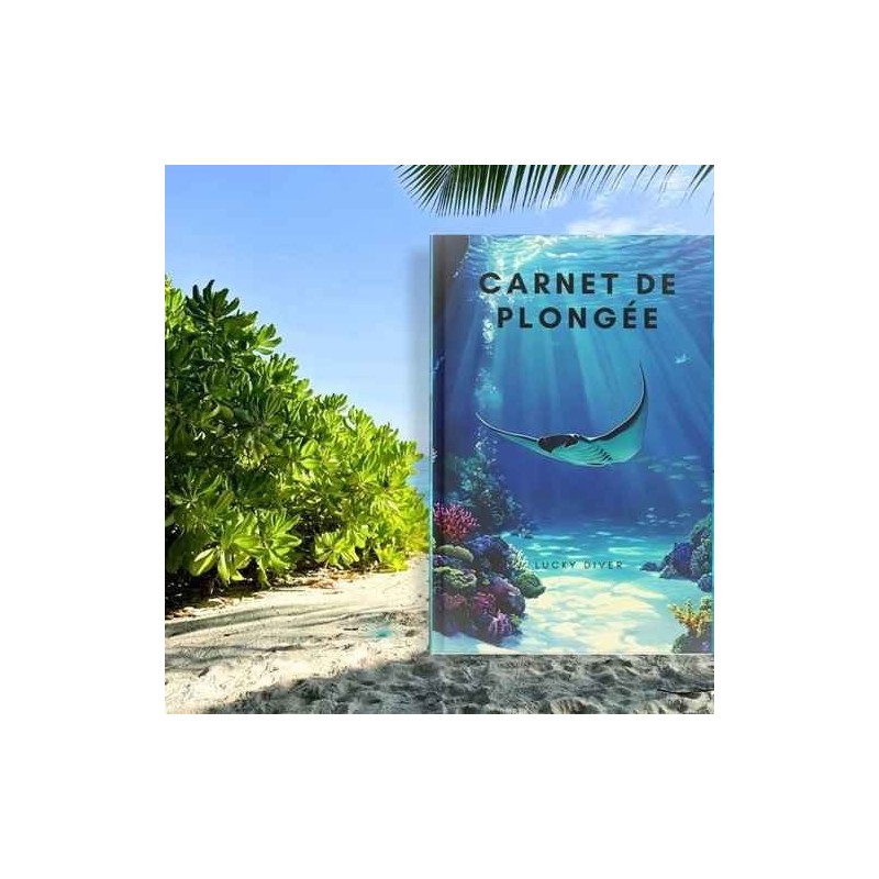 le meilleur carnet de plongée sous-marine pour plongeur PADI open water , plongeur PADI advanced , plongée Air ou Nitrox