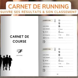 Journal de Course à Pied  pour running , jogging